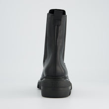 Load image into Gallery viewer, Paul Green Black Leather Ankle Boot|8287000
