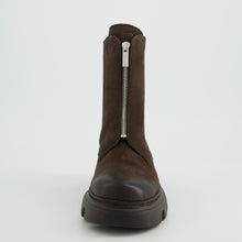 Load image into Gallery viewer, Paul Green Dark Brown Ankle Boot|8287030
