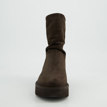Load image into Gallery viewer, Paul Green Dark Brown Suede Ankle Boot| 8303003
