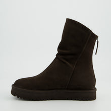 Load image into Gallery viewer, Paul Green Dark Brown Suede Ankle Boot| 8303003
