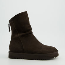 Load image into Gallery viewer, Paul Green Dark Brown Suede Ankle Boot| 8303003
