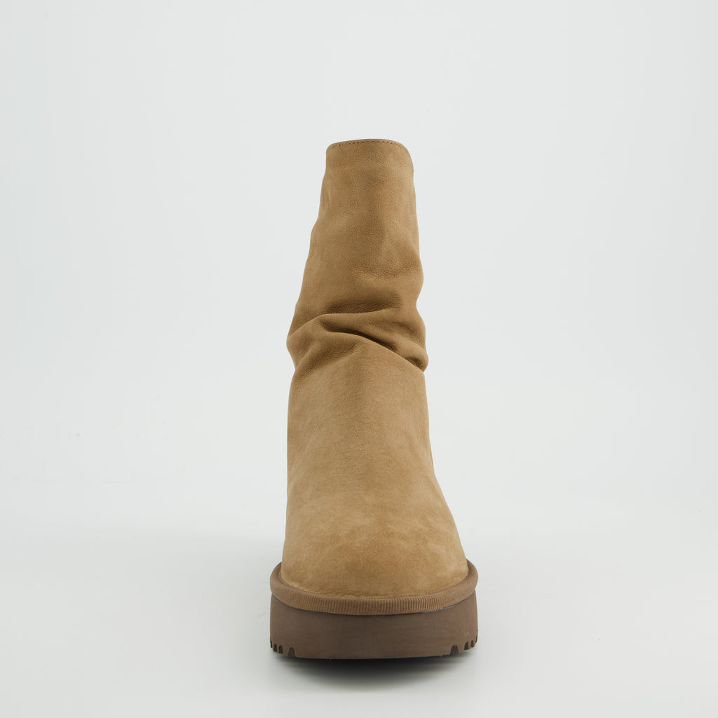 Paul Green Brown Suede Ankle Boot|8303004
