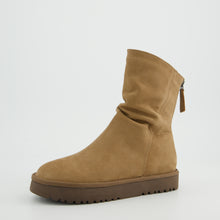 Load image into Gallery viewer, Paul Green Brown Suede Ankle Boot|8303004
