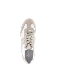 Load image into Gallery viewer, Gabor White and Oak Leather Trainer|8330012
