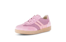 Load image into Gallery viewer, Gabor Pink Suede and Textile Trainer|8330013
