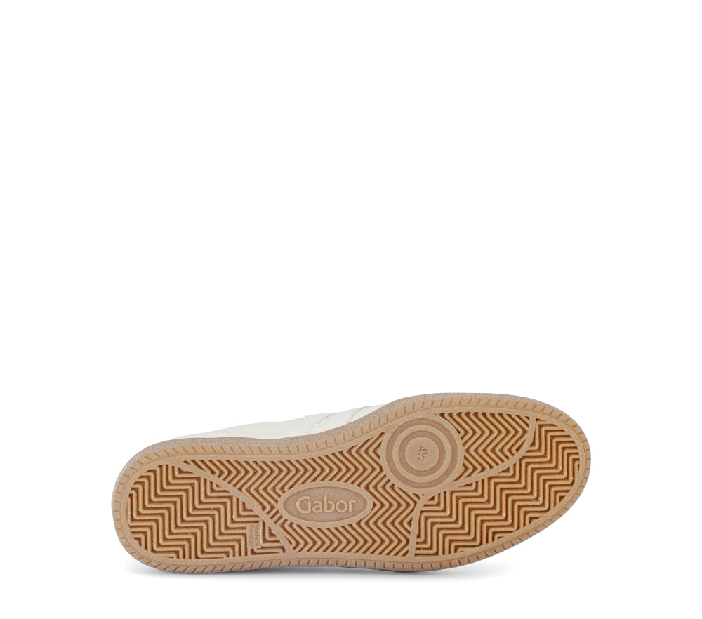 Gabor White & Leo Print Trainer|8330021