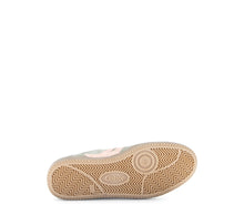 Load image into Gallery viewer, Gabor Green &amp; Pink Suede Trainer|8330034
