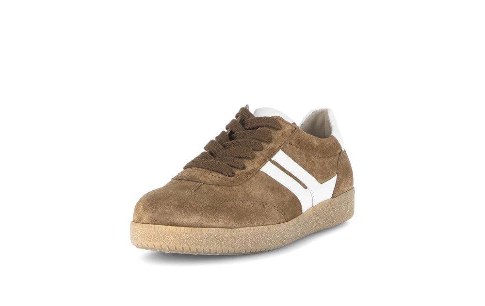 Gabor Brown Suede Trainer|8330038