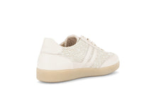 Load image into Gallery viewer, Gabor Beige Leather and Raffia Trainer|8330042
