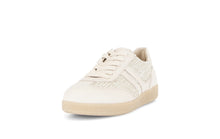 Load image into Gallery viewer, Gabor Beige Leather and Raffia Trainer|8330042
