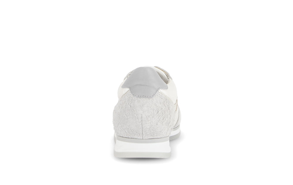 Gabor White and Grey Comfort Trainer|8343011