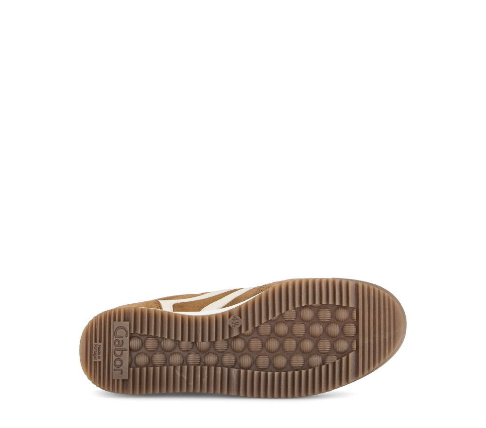 Gabor Brown Suede Trainer|8343024