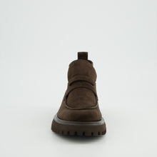 Load image into Gallery viewer, Paul Green Brown Suede Loafer|8344001
