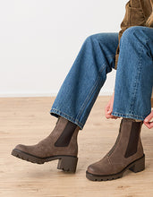 Load image into Gallery viewer, Paul Green Brown Leather Ankle Boot|8350001
