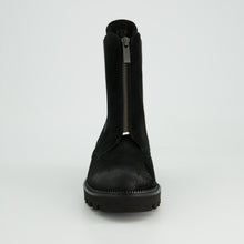 Load image into Gallery viewer, Paul Green Black leather Ankle Boot|8350002
