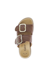 Load image into Gallery viewer, Gabor Brown Comfort Strap Sandal |8375728
