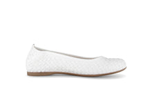 Load image into Gallery viewer, Gabor Braided White Comfort Ballerina|8412120
