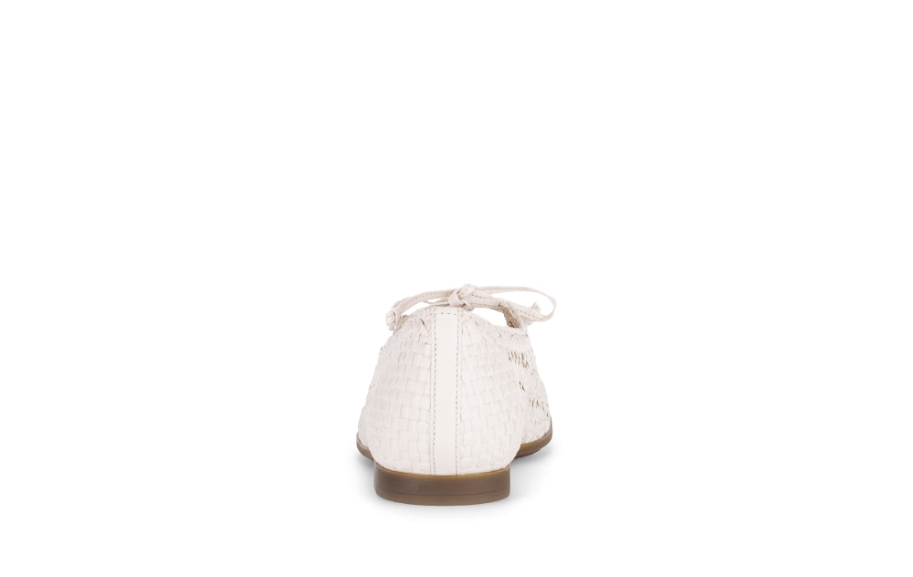 Gabor White Braided Pump|8415822