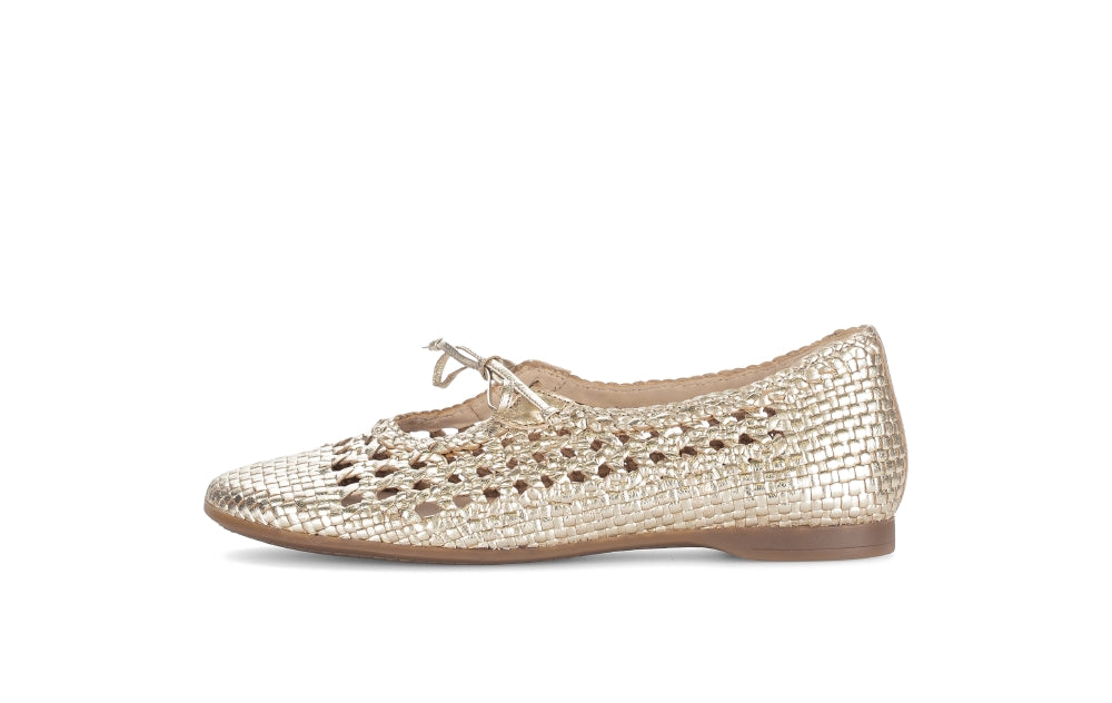 Gabor Gold Braided Pump|8415861