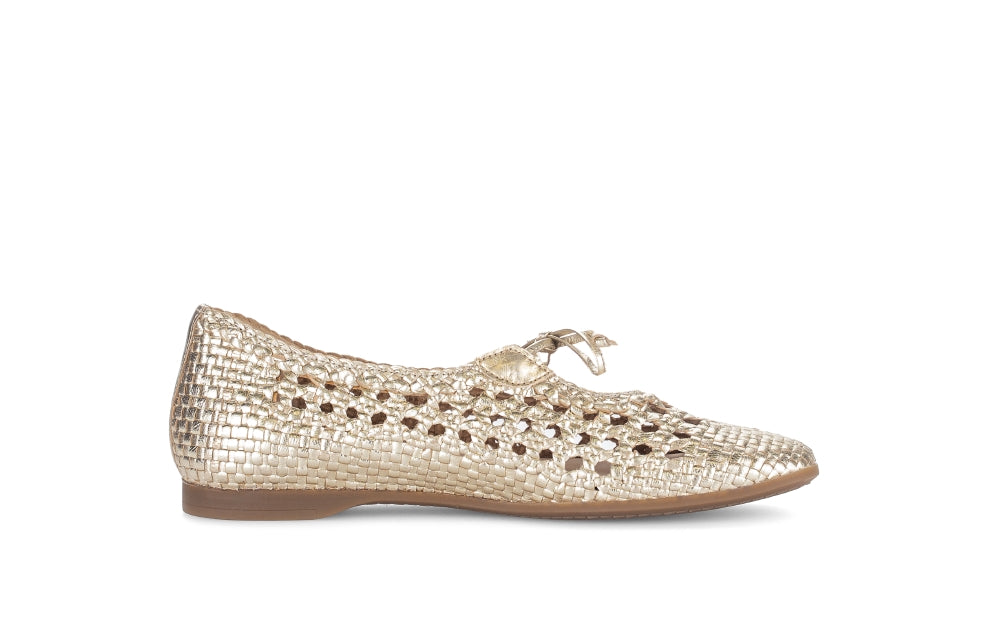 Gabor Gold Braided Pump|8415861