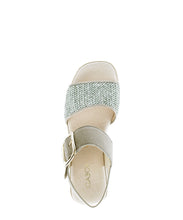 Load image into Gallery viewer, Gabor Green Platform Sandal|8452641
