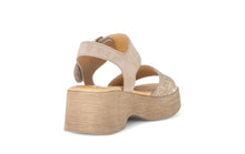 Load image into Gallery viewer, Gabor Beige Platform Sandal|8452644
