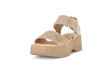 Load image into Gallery viewer, Gabor Beige Platform Sandal|8452644
