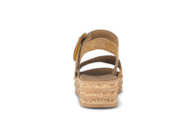 Load image into Gallery viewer, Gabor Brown Suede Wedge Sandal|8455014
