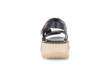 Load image into Gallery viewer, Gabor Brown and Leo Print Wedge Sandal|8459314
