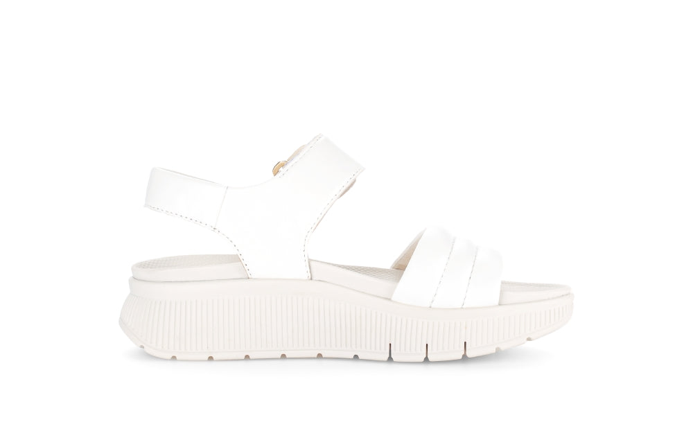 Gabor White Wedge Sandal|8461020