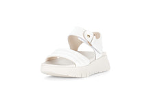 Load image into Gallery viewer, Gabor White Wedge Sandal|8461020
