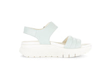 Load image into Gallery viewer, Gabor Light Mint Platform Sandal|8461023
