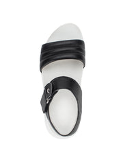 Load image into Gallery viewer, Gabor Black Platform Strap Sandal|8461027
