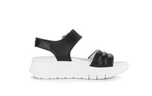 Load image into Gallery viewer, Gabor Black Platform Strap Sandal|8461027
