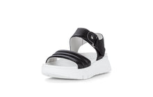 Load image into Gallery viewer, Gabor Black Platform Strap Sandal|8461027
