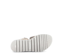 Load image into Gallery viewer, Gabor Silver and Leo Strap Wedge Sandal|8462032
