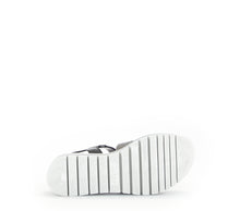 Load image into Gallery viewer, Gabor Blue and Silver Wedge Sandal|8462061
