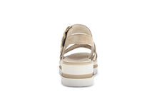Load image into Gallery viewer, Gabor Beige Wedge Strap Sandal|8462714
