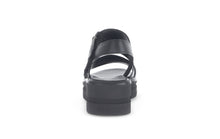Load image into Gallery viewer, Gabor Black Strap Platform Sandal|8462727
