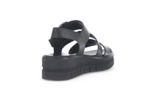 Load image into Gallery viewer, Gabor Black Strap Platform Sandal|8462727
