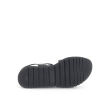 Load image into Gallery viewer, Gabor Black Strap Platform Sandal|8462727
