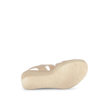 Load image into Gallery viewer, Gabor Light Gold Wedge Sandal|8477162
