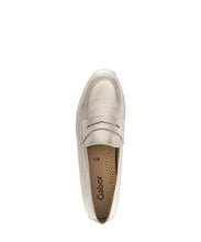 Load image into Gallery viewer, Gabor Gold Flat Loafer|8521362
