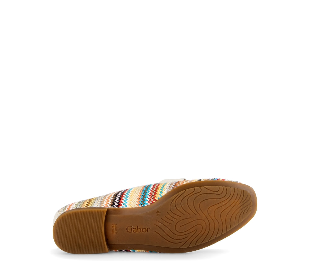 Gabor Stripe Multicolour Trendy Loafer|8521441