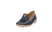Load image into Gallery viewer, Gabor Navy and Tan Comfort Slip On|8609046B
