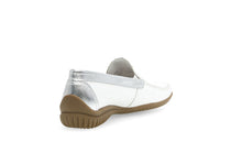Load image into Gallery viewer, Gabor White and Silver Comfort Slip On|8609050W
