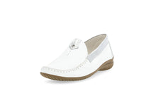 Load image into Gallery viewer, Gabor White and Silver Comfort Slip On|8609050W
