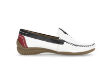 Load image into Gallery viewer, Gabor White, Red and Navy Slip On|8609069W
