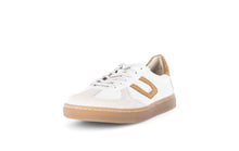 Load image into Gallery viewer, Gabor White and Tan Wide Fit Trainer|8654560
