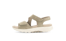 Load image into Gallery viewer, Rolling Soft Green Suede Sandal|8681511
